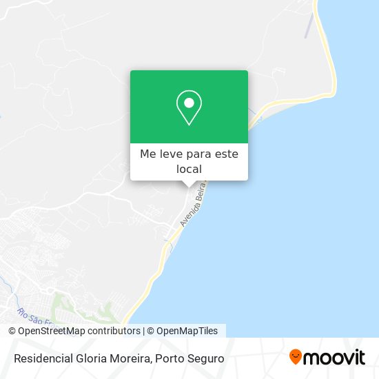 Residencial Gloria Moreira mapa