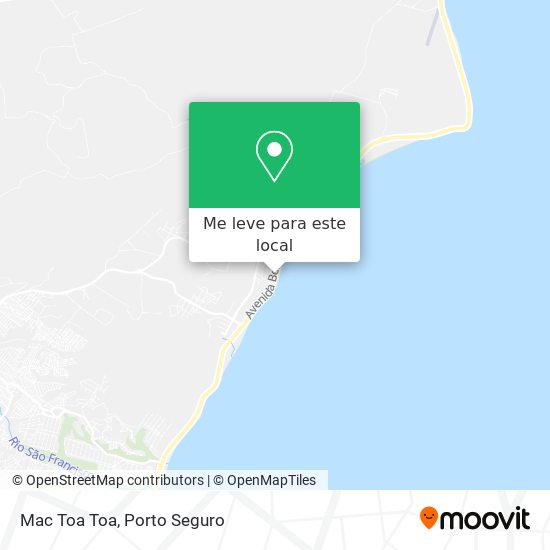 Mac Toa Toa mapa