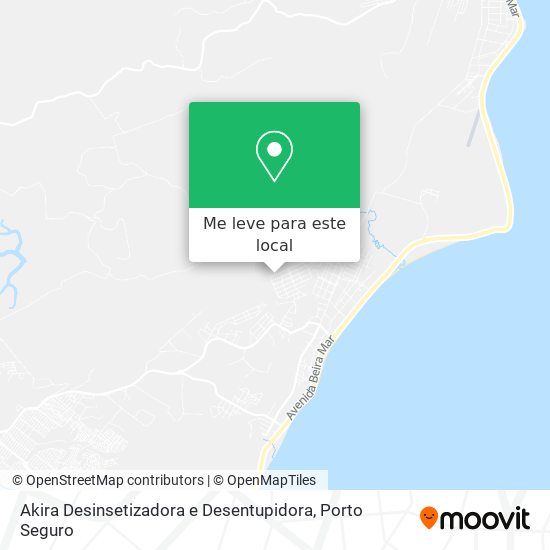 Akira Desinsetizadora e Desentupidora mapa