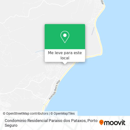 Condominio Residencial Paraiso dos Pataxos mapa