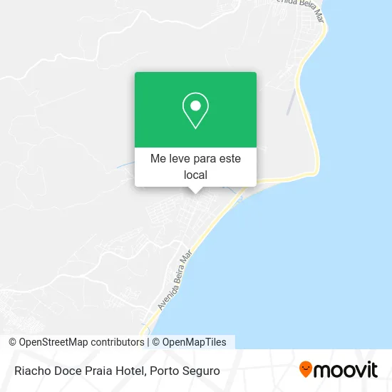 Riacho Doce Praia Hotel mapa
