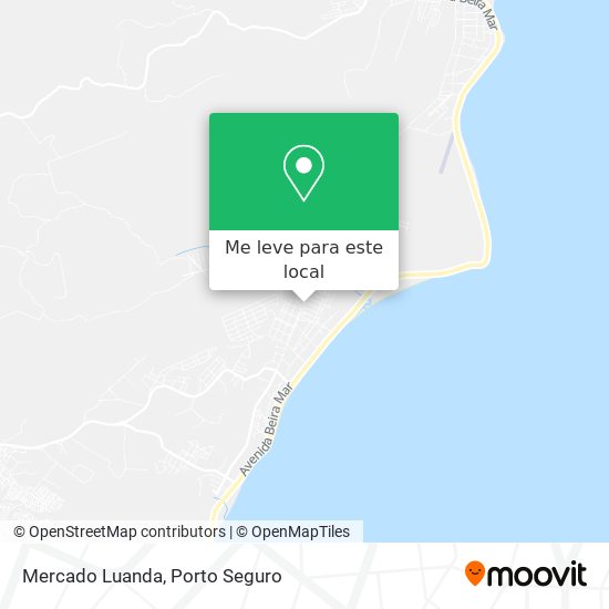 Mercado Luanda mapa