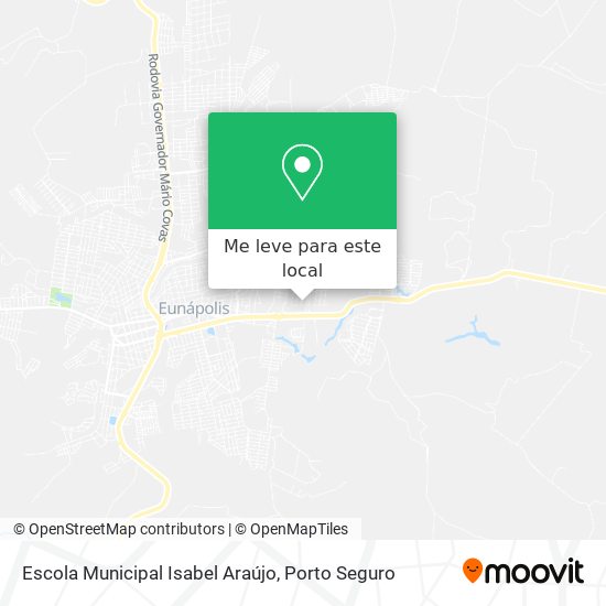 Escola Municipal Isabel Araújo mapa
