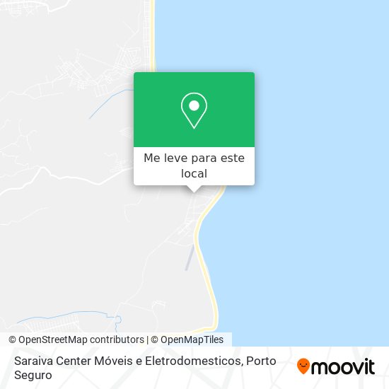 Saraiva Center Móveis e Eletrodomesticos mapa