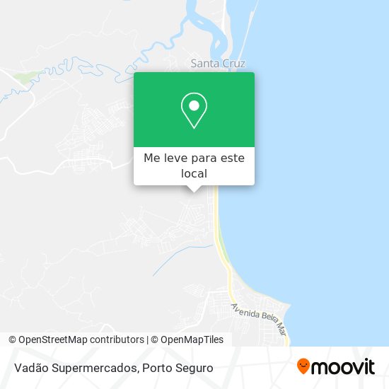 Vadão Supermercados mapa