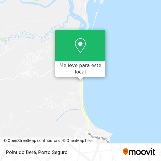 Point do Beré mapa