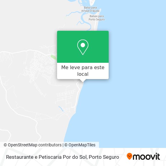 Restaurante e Petiscaria Por do Sol mapa