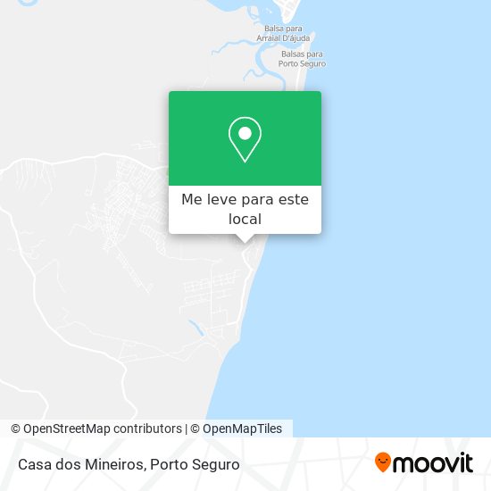 Casa dos Mineiros mapa