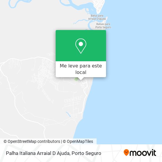 Palha Italiana Arraial D Ajuda mapa