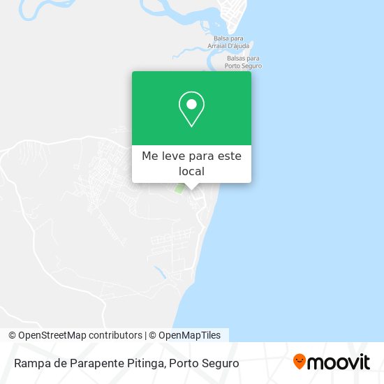 Rampa de Parapente Pitinga mapa