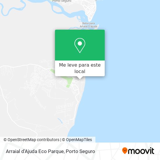 Arraial d'Ajuda Eco Parque mapa