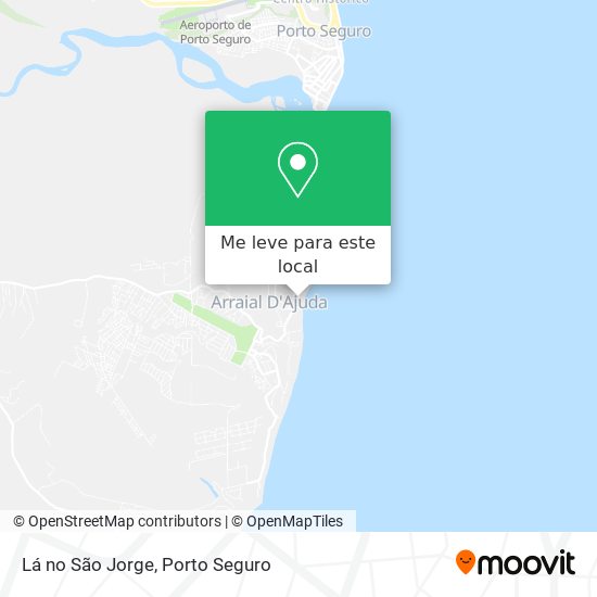 Lá no São Jorge mapa