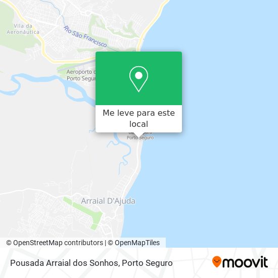 Pousada Arraial dos Sonhos mapa