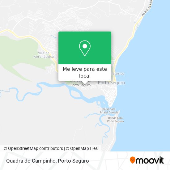 Quadra do Campinho mapa