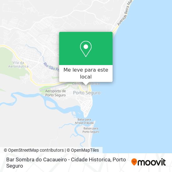 Bar Sombra do Cacaueiro - Cidade Historica mapa