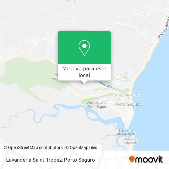 Lavanderia Saint-Tropez mapa