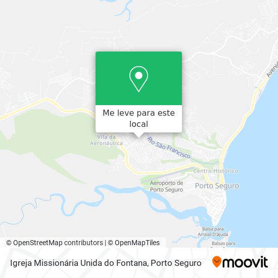 Igreja Missionária Unida do Fontana mapa