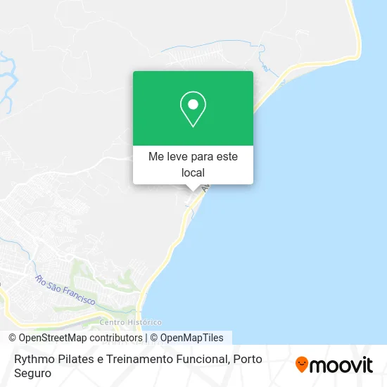 Rythmo Pilates e Treinamento Funcional mapa