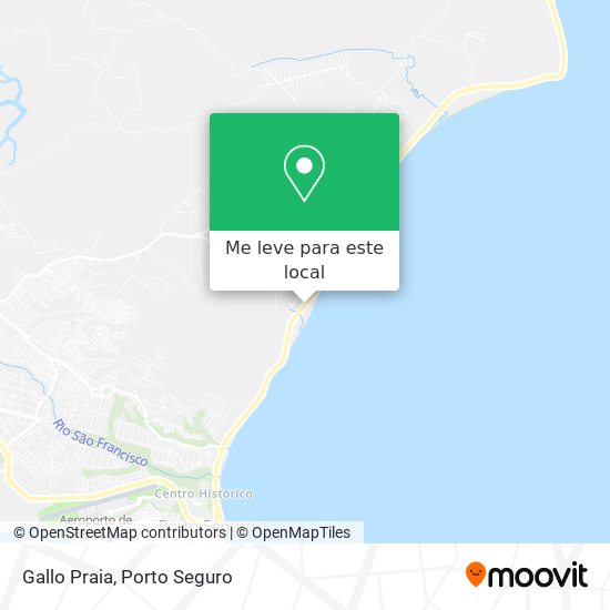 Gallo Praia mapa