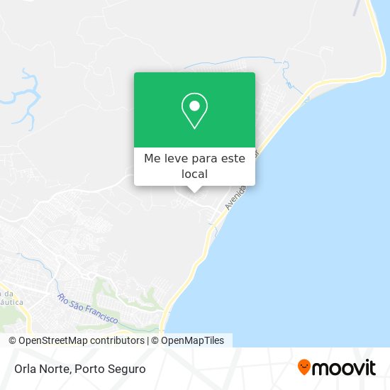 Orla Norte mapa