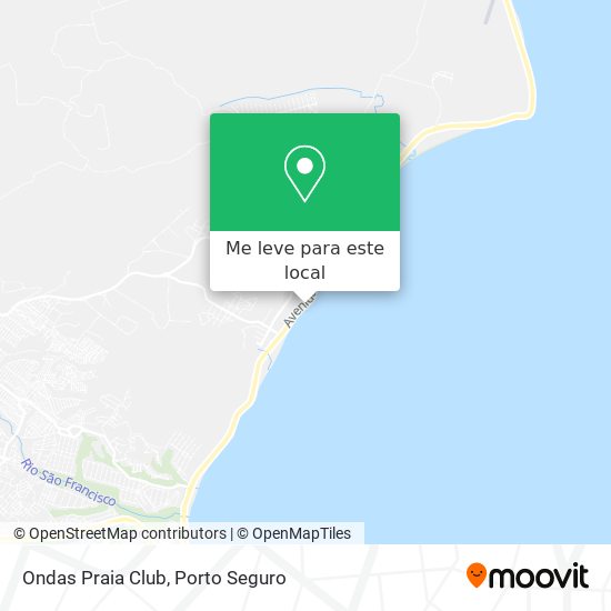 Ondas Praia Club mapa