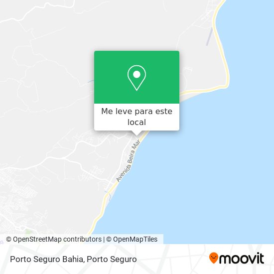 Porto Seguro Bahia mapa