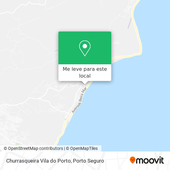 Churrasqueira Vila do Porto mapa