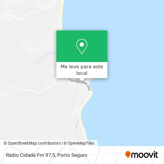 Rádio Cidade Fm 97,5 mapa