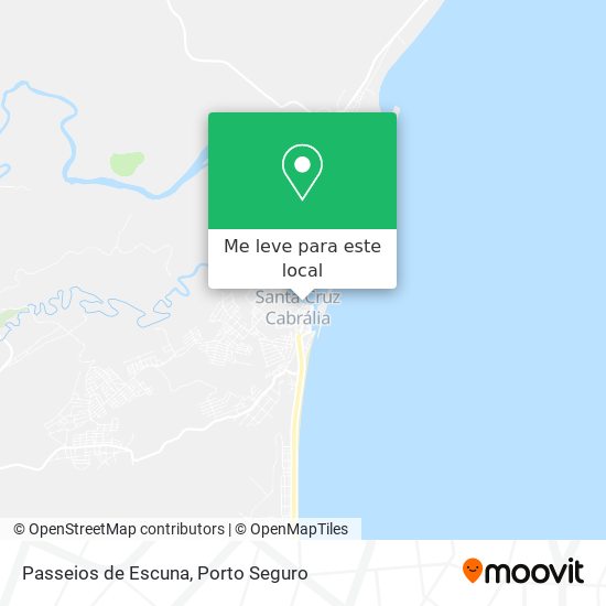 Passeios de Escuna mapa
