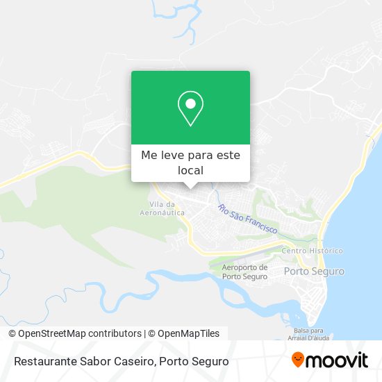 Restaurante Sabor Caseiro mapa