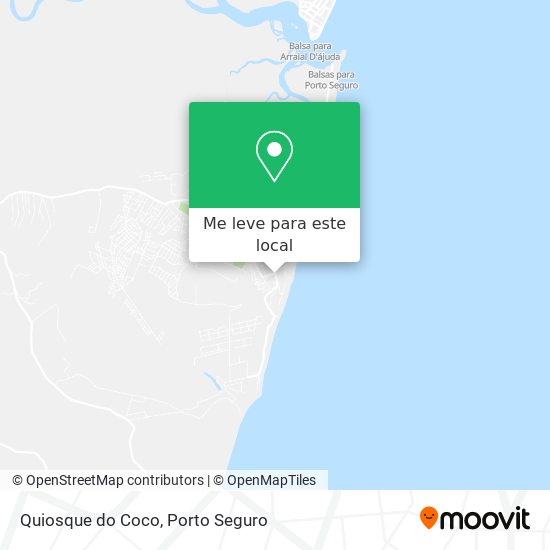 Quiosque do Coco mapa