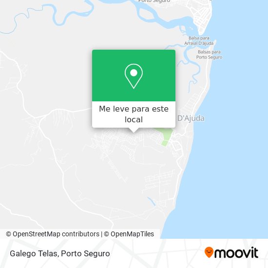 Galego Telas mapa