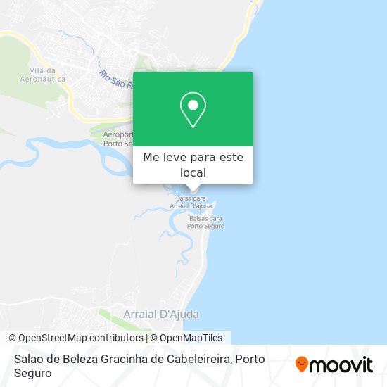 Salao de Beleza Gracinha de Cabeleireira mapa