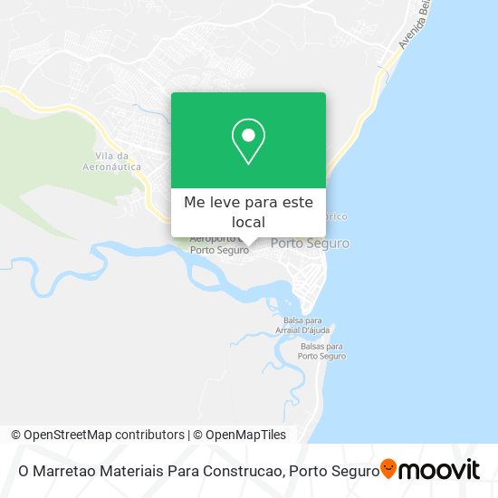 O Marretao Materiais Para Construcao mapa