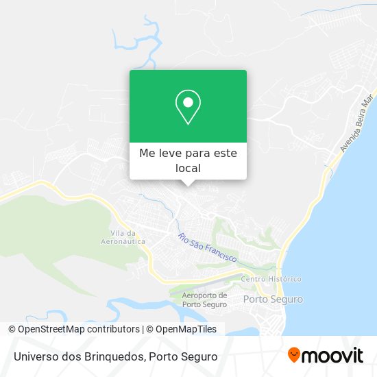 Universo dos Brinquedos mapa