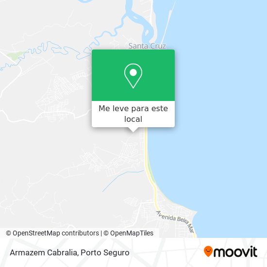 Armazem Cabralia mapa