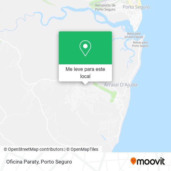 Oficina Paraty mapa