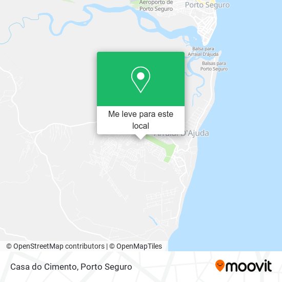 Casa do Cimento mapa