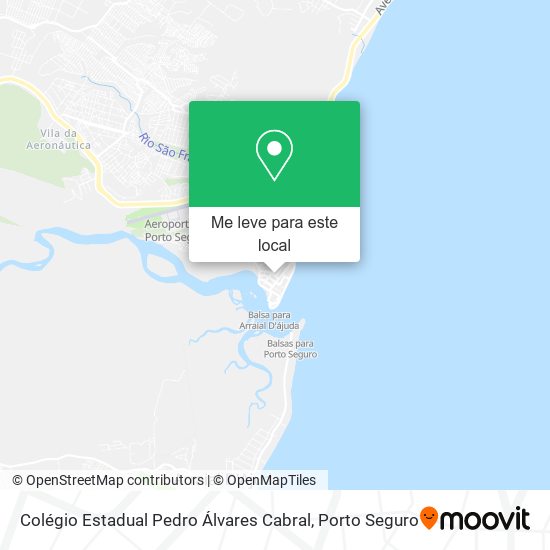 Colégio Estadual Pedro Álvares Cabral mapa