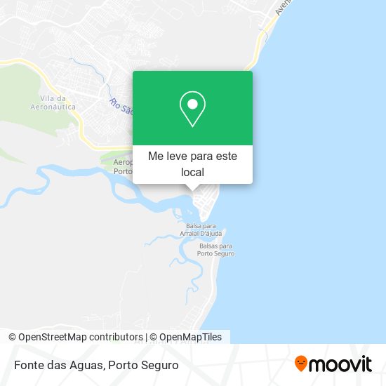 Fonte das Aguas mapa