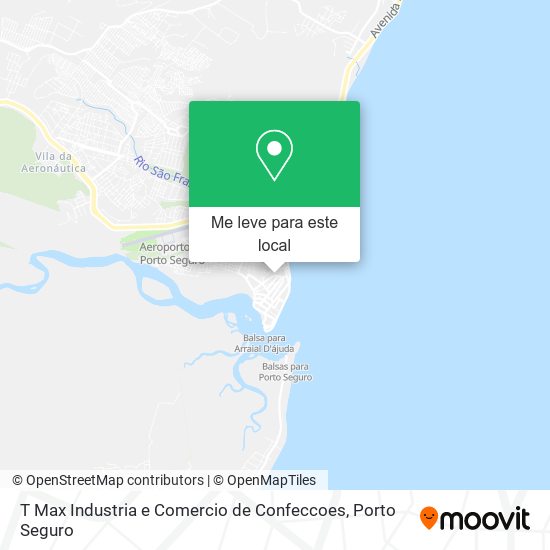 T Max Industria e Comercio de Confeccoes mapa