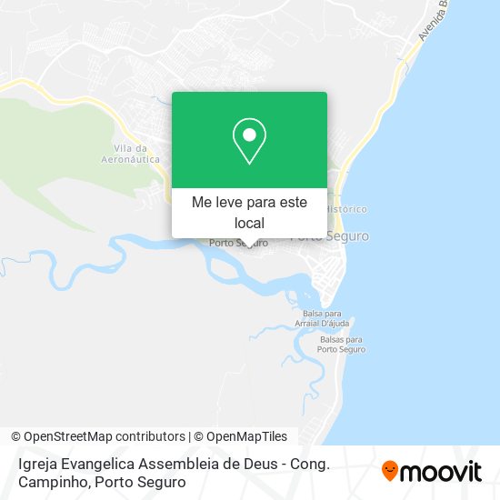 Igreja Evangelica Assembleia de Deus - Cong. Campinho mapa