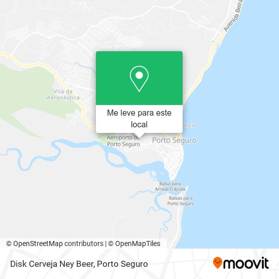 Disk Cerveja Ney Beer mapa