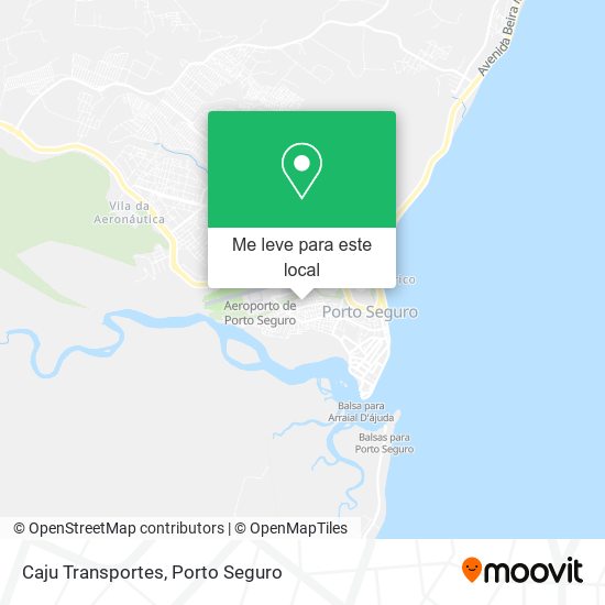 Caju Transportes mapa