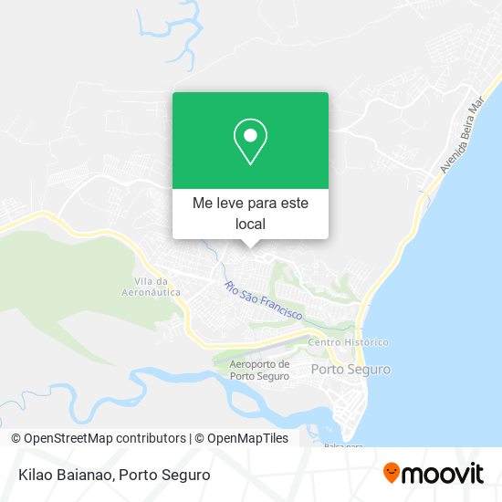 Kilao Baianao mapa