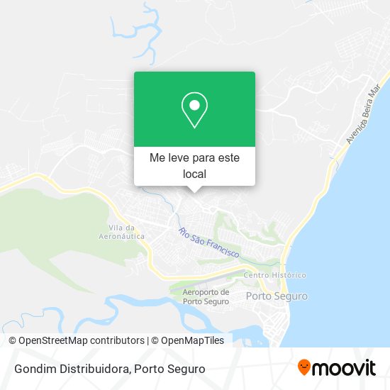 Gondim Distribuidora mapa