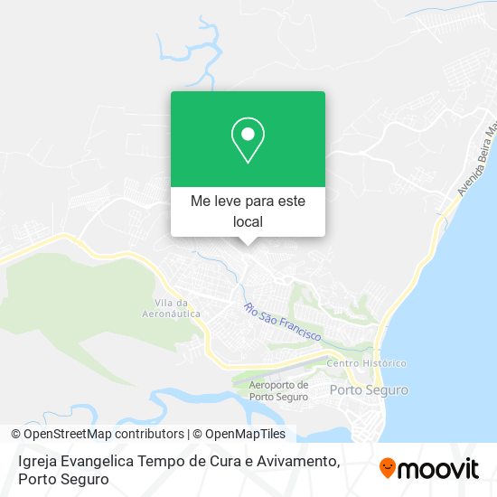 Igreja Evangelica Tempo de Cura e Avivamento mapa