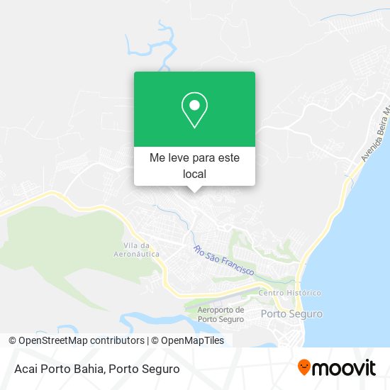 Acai Porto Bahia mapa