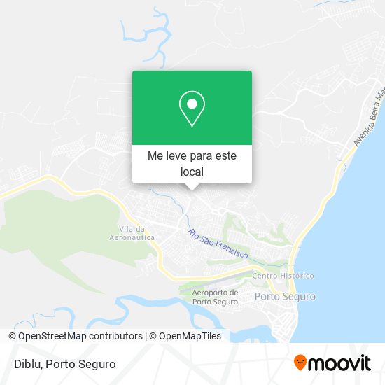 Diblu mapa