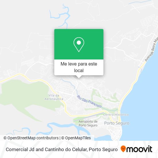 Comercial Jd and Cantinho do Celular mapa